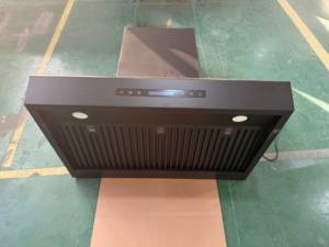 Campana Extractora Eléctrica de 36 Pulgadas, 1000m/h, para Exteriores, Montaje en Pared, Control Remoto, 3 Velocidades, Luces LED, Uso Doméstico y Hotelero, Acero Inoxidable Negro - Product Image 5