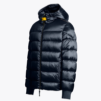 Veste matelassée imprimée OEM Yingquanz pour hommes, logo personnalisé, veste d'hiver décontractée en duvet, Giacca noire, veste matelassée de créateur, fabricant