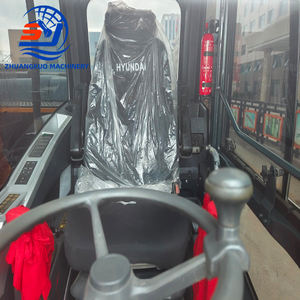 Excavatrice sur pneus Hyundai 210W-9 d'occasion importée de Corée, de qualité supérieure, à bas prix - Product Image 2