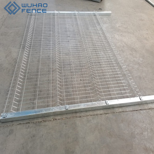 Pvc Coated 50x200mm High Quality 3d Bending Curved Welded Wire <strong>Mesh</strong> Farm Garden Fence Panel - Product Image 4