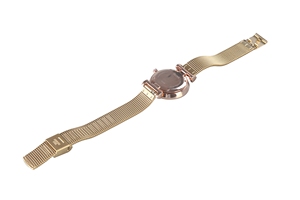 Correa de bucle milanesa de 14mm personalizada, diseño de gancho único de acero inoxidable 316L para reloj inteligente Samsung, <span class=keywords><strong>Huawei</strong></span>, Xiaomi, correa de reloj clásica - Product Image 3
