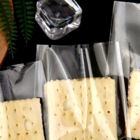 Sac transparent auto-adhésif pour la pâtisserie, pour biscuits, biscuits flocons de neige, biscuits aux canneberges, sac d'emballage