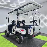 Nouvelle voiturette de golf et de chasse électrique à batterie lithium 60V MMC 2WD, 4 places, 25 MPH, autonomie 70-90 km