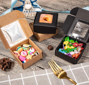 Hộp quà tặng sô cô la tùy chỉnh với lớp phủ UV dập nổi & dập nổi với khay sô cô la nhựa tái chế để sử dụng thực phẩm - Product Image 5