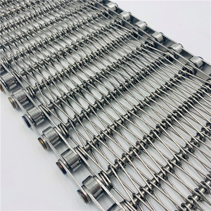 Bande transporteuse en treillis métallique flexible en acier inoxydable 304 - Product Image 6