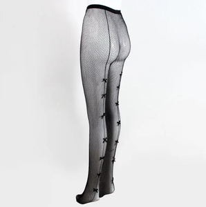Pantimedias de seda a la moda para mujer, <span class=keywords><strong>medias</strong></span> de red <span class=keywords><strong>transparentes</strong></span> sexis para niñas con diseño de una línea, moda para mujer, 2017 - Product Image 6
