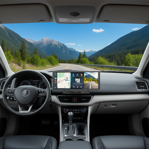 Lecteur multimédia automobile Babaolong, écran HD IPS de 10,26 pouces, GPS, WIFI, Bluetooth 5.0, navigation automobile portable universelle - Product Image 2