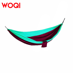 Woqi-hamaca de tela de nailon para acampar al aire libre, paracaídas, tamaño grande, 100% - Product Image 1