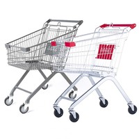 Chariots de supermarché asiatiques, prix