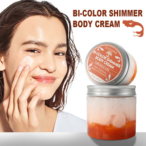 Crema Corporal Bicolor Brillante Personalizable al por Mayor, Crema Blanqueadora, Hidratante y Aclarante para Todo Tipo de Piel - Product Image 5