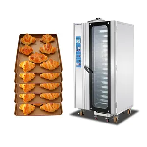 Commercial 16 trays Gas Electric Steam Convection Oven Bread Biscuit Baking Equipment