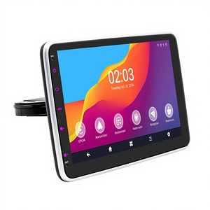 Écran tactile pour appuie-tête arrière de voiture Android avec CarPlay, multimédia, WiFi et accès Internet - Product Image 1
