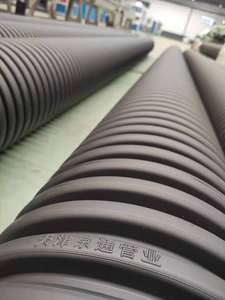Tubería Corrugada de Doble Pared de Polietileno de Alta Densidad (<span class=keywords><strong>HDPE</strong></span>) de la Marca JingTong, DN400, Duradera, Estándar GB/T19472.1-2004 para Drenaje y <span class=keywords><strong>Alcantarillado</strong></span> - Product Image 5