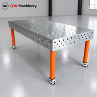 Table de soudage industrielle nitrurée, table de fixation 3D pour soudage à surface durcie à l'azote avec kits de serrage complets