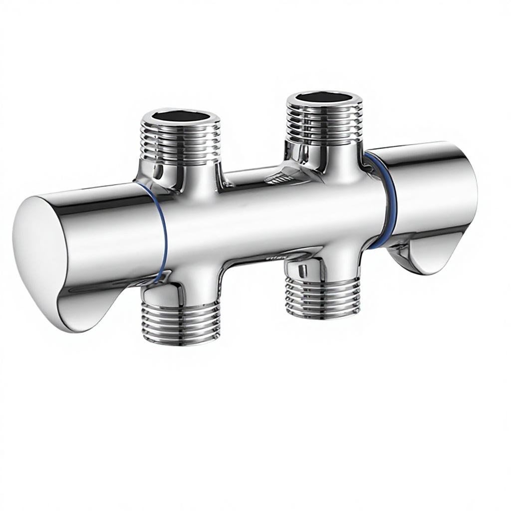 All-Copper Body 4 Outlets Dual-Control Four-Way