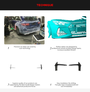 ไฟเบอร์คาร์บอนแห้ง RS7กันชนหน้าสำหรับ <span class=keywords><strong>Audi</strong></span> RS7 Type 4K8 Sportback 4ประตู2019- 2021 - Product Image 6