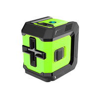 Niveau laser vert 2 lignes de qualité industrielle DIY, auto-nivelant 2 mm, modèle MINI-01, garantie 1 an, alimentation 5V, pour la construction, ODM