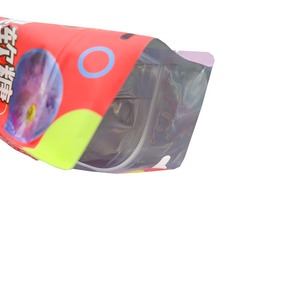 Custom Printed High Heat Resistant Flat Bottom Zipper Plastic Zipper Bags Cake Cookie Candy Other <strong>Edible</strong> Food Packaging - Product Image 3