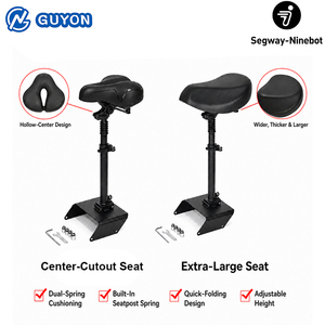 Siège confortable et amortissant pour trottinette électrique, accessoires de skateboard, siège pliable spécial pour la série <span class=keywords><strong>Segway</strong></span> Ninebot - Product Image 5
