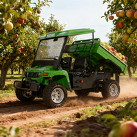 Elektrisches UTV 4x4 PB10C Automatik EWG-Zertifiziert Schwerlast-Side-by-Side mit Kippmulde und Starkem Drehmoment von Yatian China Fabrik