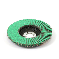 Disque à lamelles pour meuleuse d'angle OEM, granulométrie 60/80/100, dureté moyenne, 125 mm, support en fibre de verre/plastique, épaisseur 3,0 mm, pour polissage