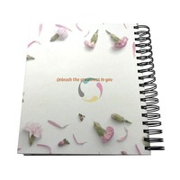 Planificateur/Journal A5 spirale personnalisé de grande qualité avec pages de séparation par mois, impression offset