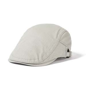 Japanese Vintage Gatsby Hat <b>Men</b> Women Literary Monochrome <b>Flat</b> Top Ivy <b>Cap</b> Man Golf Uniform Beret Hat - Product Image 1