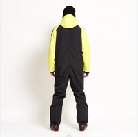 Mameluco de nieve impermeable Trajes de snowboard de una pieza Trajes de nieve Monos generales Ropa de esquí para ropa de esquí