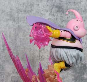 19CM <span class=keywords><strong>Dragon</strong></span> Buu Fat Q <span class=keywords><strong>Ver</strong></span> Kawaii dibujos animados Anime PVC figura juguete bola DBZ recoger con luz - Product Image 4
