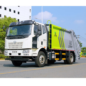 Rác compactor xe tải 6 bánh xe chất thải <span class=keywords><strong>Collector</strong></span> xe tải Trung Quốc Xe tải rác phía sau loader - Product Image 6
