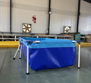 <span class=keywords><strong>Piscina</strong></span> Familiar <span class=keywords><strong>Rectangular</strong></span> de Metal para Exteriores, <span class=keywords><strong>Piscina</strong></span> Elevada con Estructura de Acero para Niños - Product Image 1