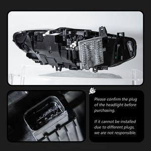 PARA F32, F33, F36, F80, F82 Lentes de proyector de faro LED para 2013 - <span class=keywords><strong>2018</strong></span> 420i, <span class=keywords><strong>428i</strong></span>, 430i, 435i Faros con DRL duales - Product Image 6