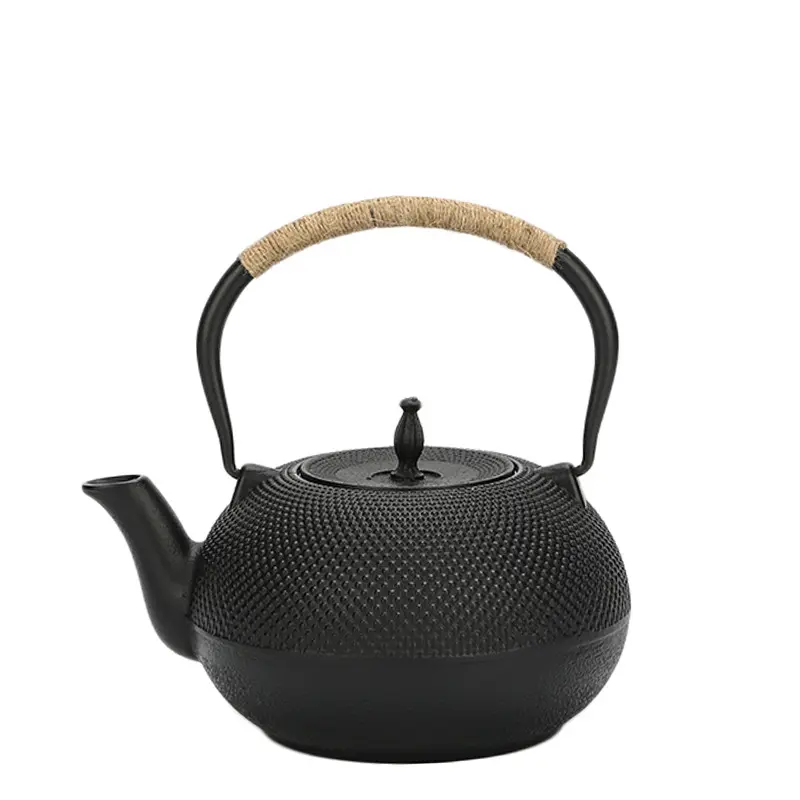 Multi Size Tetsubin Tea Kettle Cast Iron Teapot with Stainless Steel Infuser