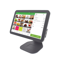 Système de point de vente tout-en-un Écran tactile de vente au détail 15,6 pouces Tiroir-caisse Machine de point de vente pour restaurant