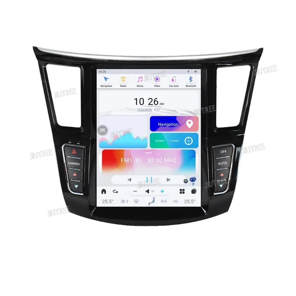 Pantalla de 12,1 pulgadas Android para Infiniti QX60 JX35 2013-2020 Radio de coche navegación GPS Carplay reproductor Multimedia Unidad Principal