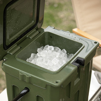 Enfriador de Agua Portátil Personalizado de 2.5 Galones, Rotomoldeado en PE, con Grifo, Resistente, para Camping y Playa