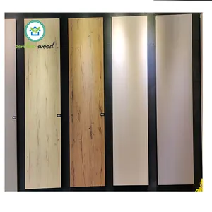 Madeira grão cor melamina mdf plywood, bloco de placa para móveis