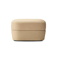 Canapé de luxe sur mesure pour salon, tissu d'ameublement, mobilier de maison, structure en bois massif, doux et confortable pour hôtel