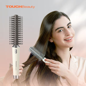TOUCHBeauty, peine rizador de batería eléctrica portátil para mujer, peine de iones negativos, dispositivo de belleza para el hogar con cerdas para uso en Hotel - Product Image 1
