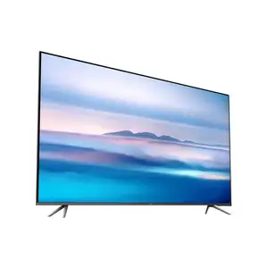 Televisi pintar 55 65 75 85 inci, TV pintar 4K Ultra HD LED TV layar datar Android wifi