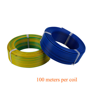 Câble <span class=keywords><strong>H07VU</strong></span>-BV de qualité supérieure, isolé en cuivre, 450/750V, isolation PVC, monoconducteur, pour le logement et le bâtiment - Product Image 2