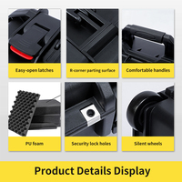 Caja de Rack de Plástico PP J8U de 19 Pulgadas para Equipos de Comunicación y Audio Profesional OEM ODM