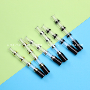 CAIYA Unique essai cosmétique bricolage emballage 4 en 1 PETG empilable vide rouge à lèvres conteneurs 2in1 multicouche baume à lèvres échantillon Tubes - Product Image 3