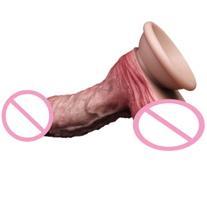 Consolador grueso XXL realista para mujer, juguete sexual de masaje Vaginal suave, glande gordito, tapón <span class=keywords><strong>Anal</strong></span> de bulto grande, masturbador enorme para adultos - Product Image 2