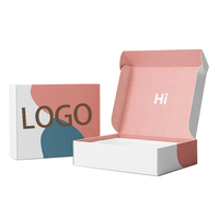 Boîte cadeau en carton recyclable personnalisée, boîte en papier gaufré, boîte mystère personnalisée en carton ondulé, emballage de boîte cadeau