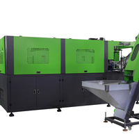 Machine de soufflage de bouteilles PET entièrement automatique 10L DEG-A2-2L avec PLC Mitsubishi, roulement PC, haute efficacité, écologique et complète