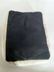 Lit pour chat et chien en forme de grotte, en velours côtelé rond, doux et confortable, en mousse à mémoire de forme, couleur brun clair, amovible - Product Image 5