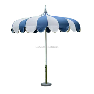 <span class=keywords><strong>Parasol</strong></span> <span class=keywords><strong>UV</strong></span> <span class=keywords><strong>50</strong></span>+ Grand <span class=keywords><strong>Parasol</strong></span> Pagode de Bonne Qualité à Prix Abordable pour Piscine, Jardin, Parc et Plage - Product Image 3