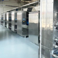 Vente directe d'usine, machine à fabriquer des biscuits à une ou deux couleurs, ligne de production automatique industrielle de biscuits