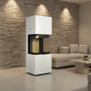 Chimenea de <span class=keywords><strong>Leña</strong></span> Tradicional de Lujo Camiol con Función de Calefacción para Apartamentos y Villas, Personalizable - Product Image 1